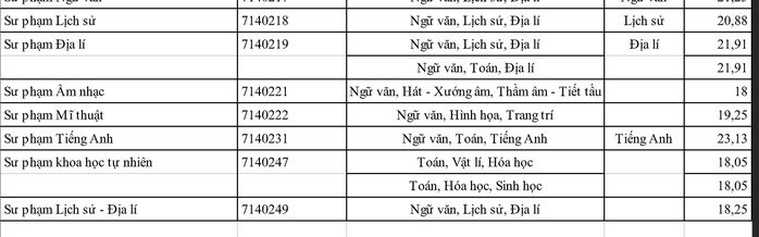 Trường ĐH Y dược TP HCM, ĐH Sài Gòn công bố điểm chuẩn - Ảnh 4.