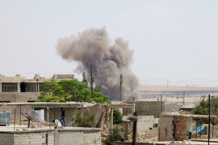 Mỹ trút tên lửa ở Syria, giết 40 “thủ lĩnh khủng bố”.  - Ảnh 1.