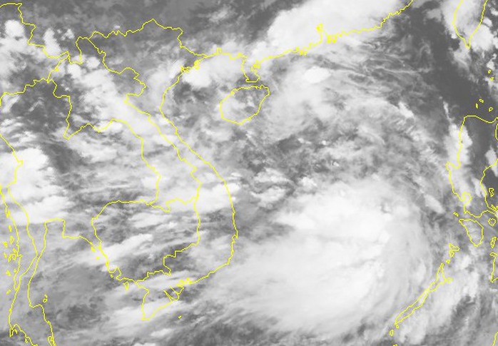 Hướng di chuyển dị thường của áp thấp nhiệt đới trên Biển Đông - Ảnh 2.