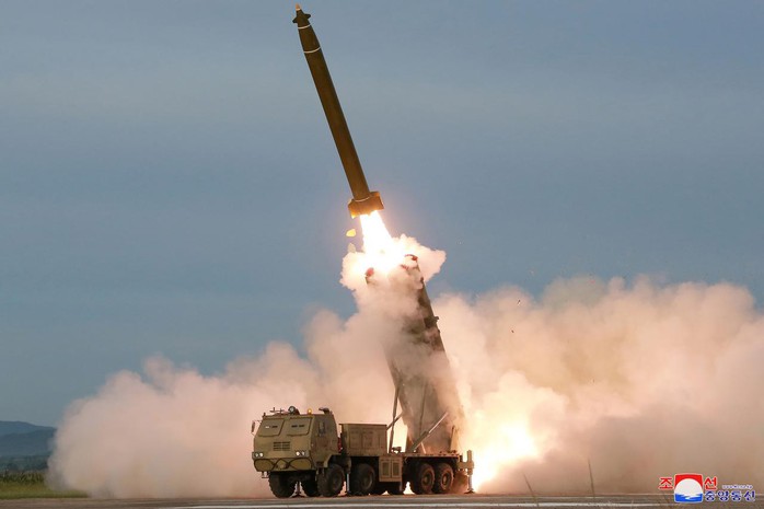 Phóng tên lửa, Triều Tiên gửi Mỹ hai thông điệp - Ảnh 1.