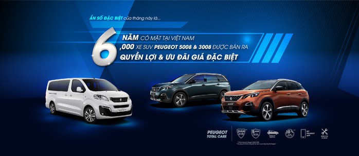 Peugeot ưu đãi giá đến 50 triệu đồng và nhiều quyền lợi hấp dẫn khác - Ảnh 1. Peugeot ưu đãi giá đến 50 triệu đồng và nhiều quyền lợi hấp dẫn khác - Ảnh 1.