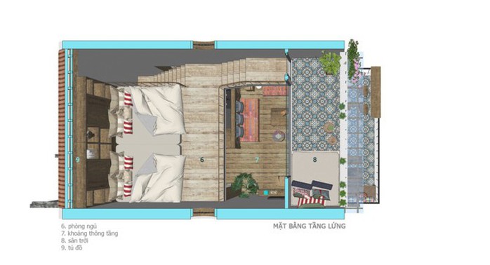 Nhà cổ hoang tàn đẹp như khách sạn sau sửa - Ảnh 12. Nhà cổ hoang tàn đẹp như khách sạn sau sửa - Ảnh 12.