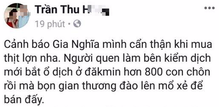 Bịa chuyện chặt đầu trên Facebook, người phụ nữ bị phạt 10 triệu đồng - Ảnh 1.