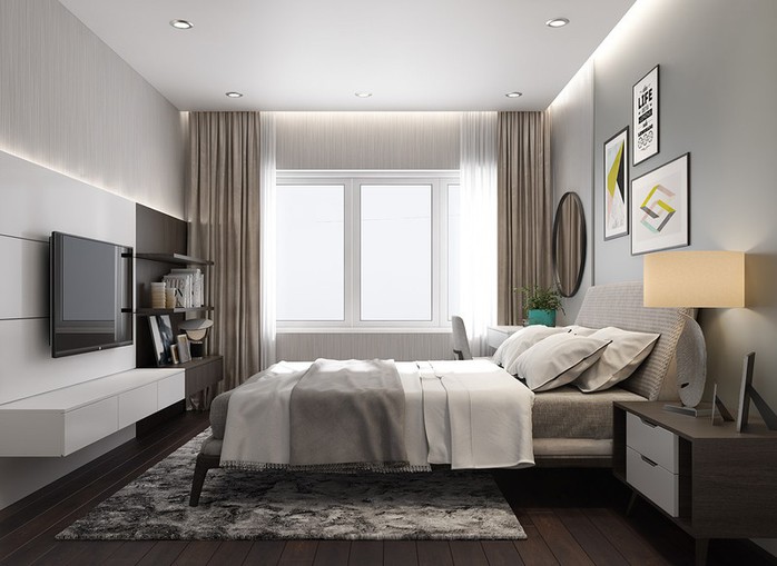Căn hộ tiện nghi hiện đại dành cho vợ chồng trẻ - Ảnh 10. Căn hộ tiện nghi hiện đại dành cho vợ chồng trẻ - Ảnh 10.