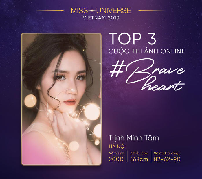 Lộ diện top 3 Hoa hậu Hoàn vũ online - Ảnh 3.