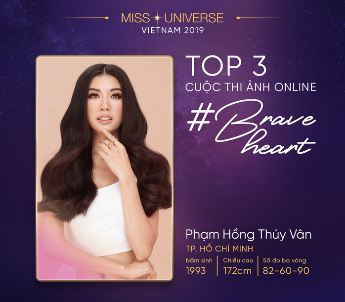 Lộ diện top 3 Hoa hậu Hoàn vũ online - Ảnh 2.
