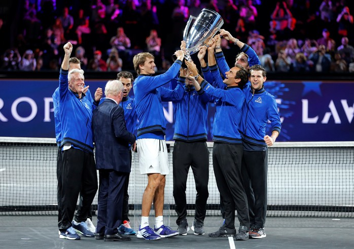 Tuyển châu Âu của Federer và Nadal vô địch Laver Cup 2019 - Ảnh 1.
