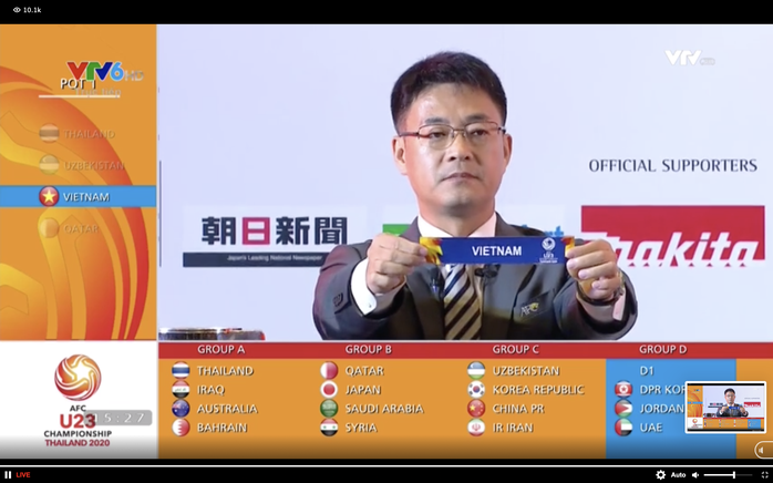 U23 Việt Nam rơi vào bảng dễ thở nhất tại VCK U23 châu Á 2020 - Ảnh 2.