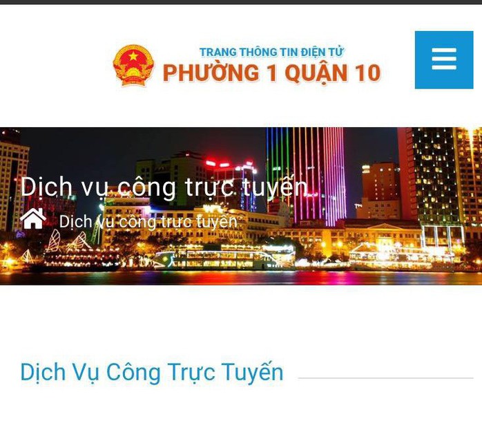 Người dân quận 10 - TP HCM có bức xúc, cứ lên website phường phản ánh - Ảnh 1.