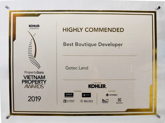 Gotec Land nhận cú đúp giải thưởng danh giá - Ảnh 2. Gotec Land nhận cú đúp giải thưởng danh giá - Ảnh 2.