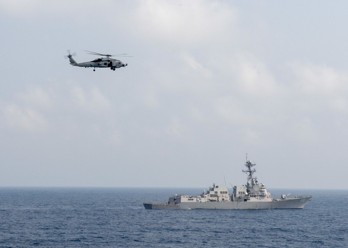 Cận cảnh dàn tàu chiến tham gia Diễn tập hải quân ASEAN-Mỹ - Ảnh 1.