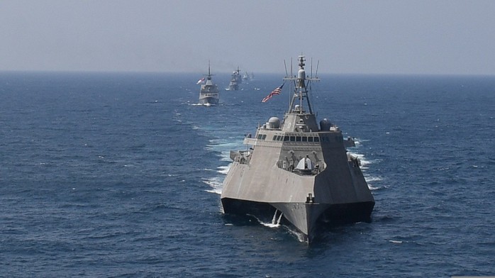 Cận cảnh dàn tàu chiến tham gia Diễn tập hải quân ASEAN-Mỹ - Ảnh 11.