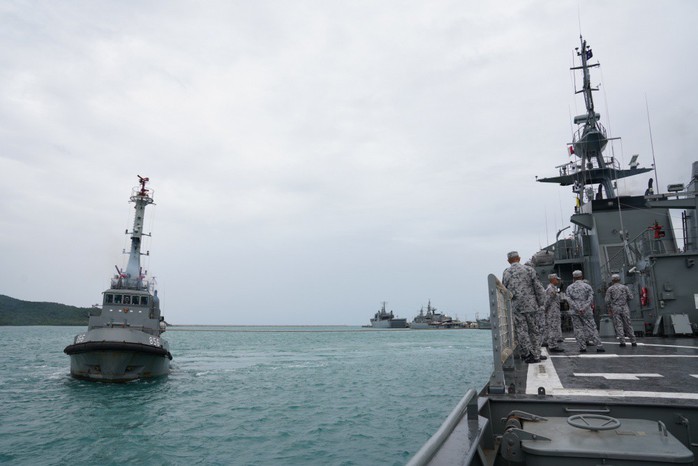 Cận cảnh dàn tàu chiến tham gia Diễn tập hải quân ASEAN-Mỹ - Ảnh 13.