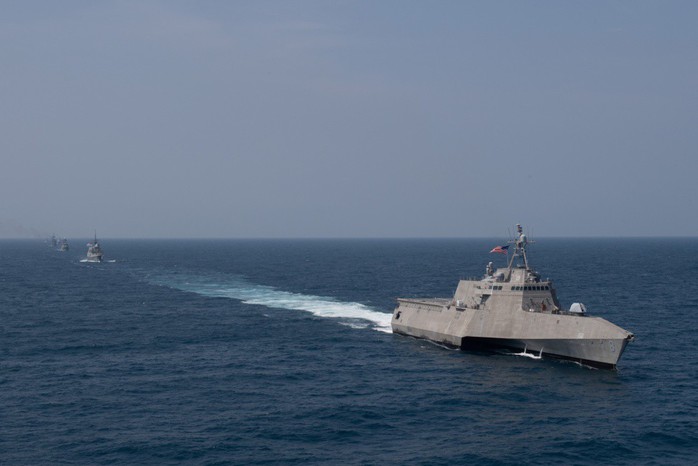 Cận cảnh dàn tàu chiến tham gia Diễn tập hải quân ASEAN-Mỹ - Ảnh 7.