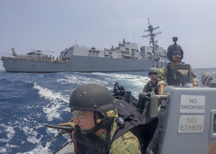 Cận cảnh dàn tàu chiến tham gia Diễn tập hải quân ASEAN-Mỹ - Ảnh 8.