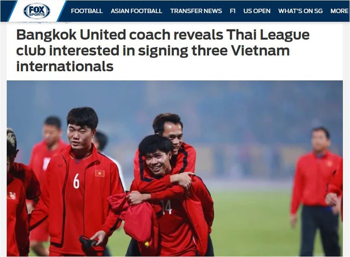 CLB Bangkok United của Thái Lan muốn sở hữu bộ ba tuyển thủ Việt Nam - Ảnh 1.