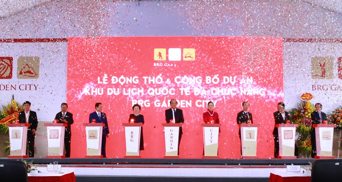 Động thổ dự án BRG Garden City thúc đẩy du lịch nghỉ dưỡng cao cấp - Ảnh 1. Động thổ dự án BRG Garden City thúc đẩy du lịch nghỉ dưỡng cao cấp - Ảnh 1.