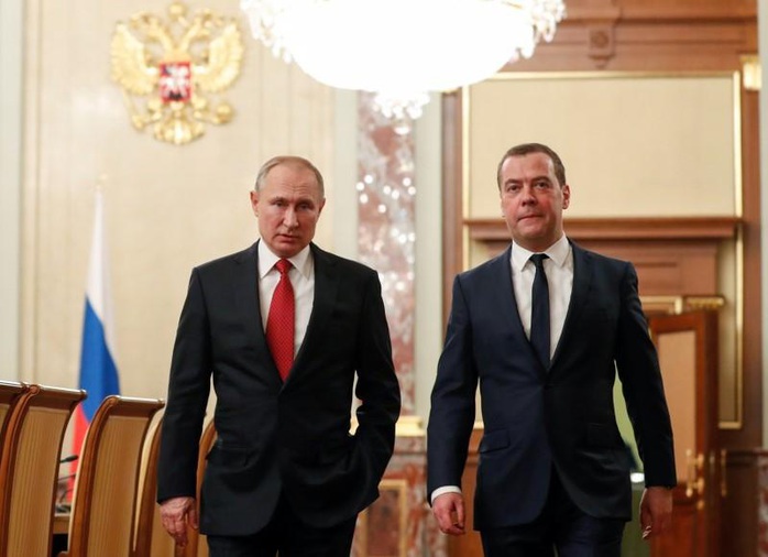 Thủ tướng Nga từ chức để Tổng thống Putin cải cách hiến pháp - Ảnh 1.