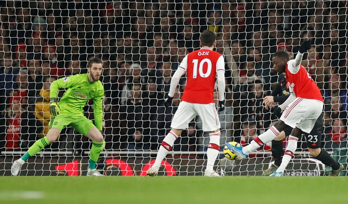 Vùi dập Man United, Arsenal thắng tưng bừng đại chiến - Ảnh 3.