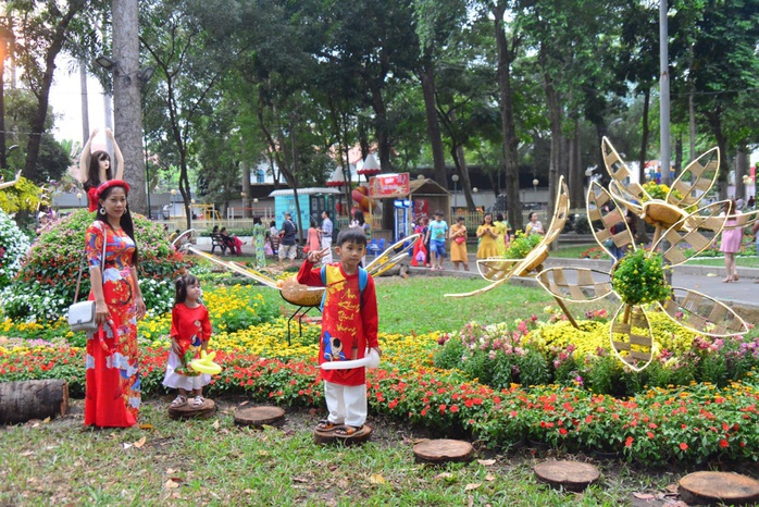 Hội Hoa Xuân Tao Đàn: ngày hội của tình thân - Ảnh 1.