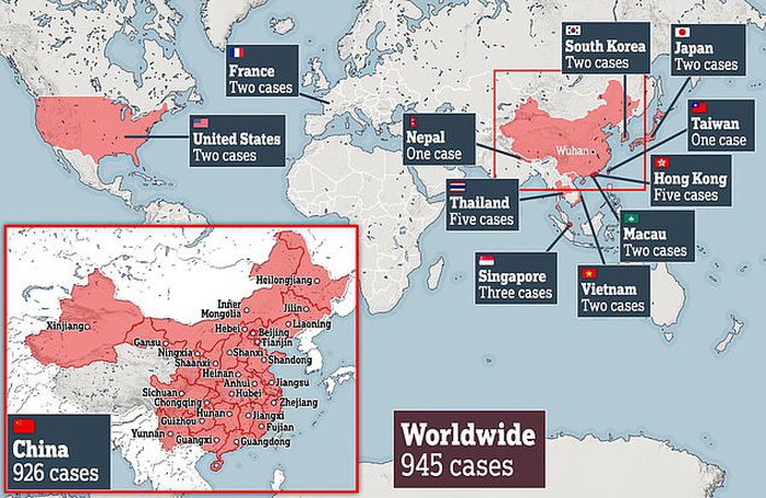 Virus Vũ Hán: 41 người tử vong, 13 thành phố bị hạn chế đi lại - Ảnh 1.