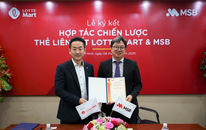 Ngân hàng MSB và LOTTE Mart tái ký hợp tác, nâng cấp thẻ đồng thương hiệu - Ảnh 1. Ngân hàng MSB và LOTTE Mart tái ký hợp tác, nâng cấp thẻ đồng thương hiệu - Ảnh 1.