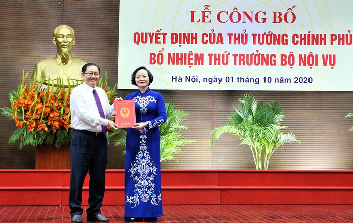 Bộ trưởng Bộ Nội vụ: Bổ nhiệm bà Phạm Thị Thanh Trà là theo yêu cầu nhiệm vụ công tác - Ảnh 1.