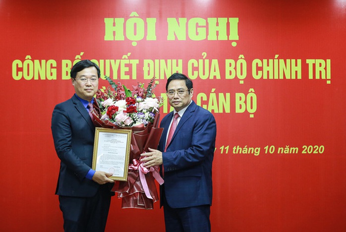 Ông Lê Quốc Phong được giới thiệu để bầu làm Bí thư Tỉnh ủy Đồng Tháp - Ảnh 1.