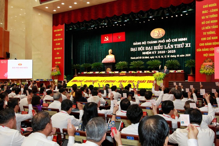 Đại hội đại biểu Đảng bộ TP HCM nhiệm kỳ 2020-2025 họp phiên trù bị - Ảnh 4.