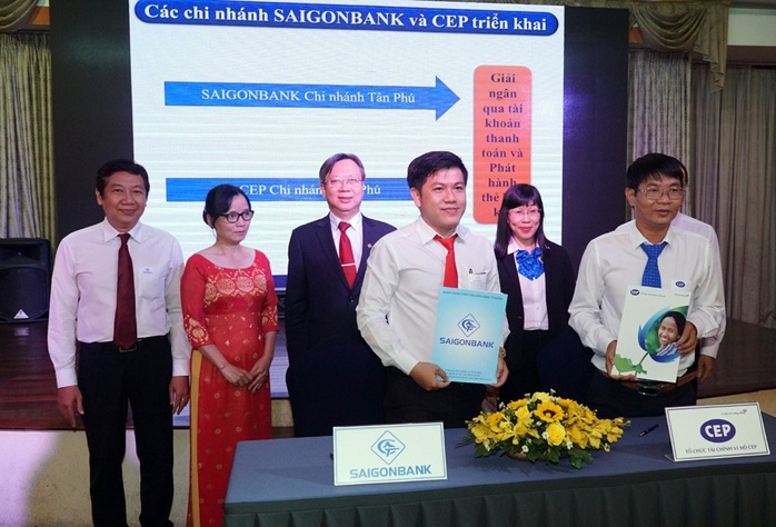 CEP và SAIGONBANK hợp tác phục vụ công nhân lao động - Ảnh 1.