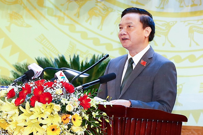 Ông Nguyễn Khắc Định tái đắc cử Bí thư Tỉnh ủy Khánh Hòa - Ảnh 1.