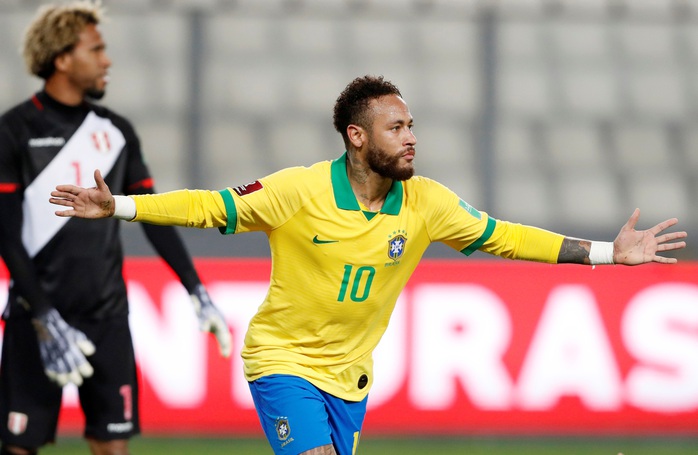 Neymar lập hat-trick, Brazil ngược dòng thắng đậm á quân Nam Mỹ - Ảnh 8.