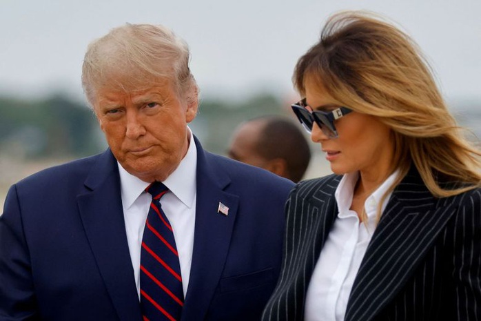 Đệ nhất phu nhân Melania tiết lộ con trai từng nhiễm Covid-19 - Ảnh 1.