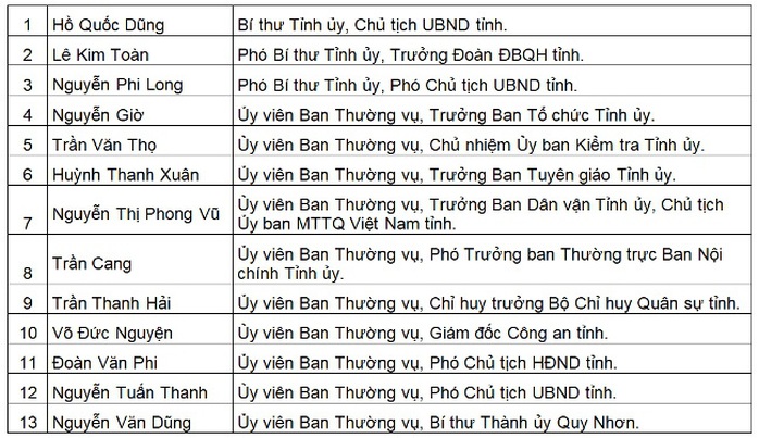 Chủ tịch UBND tỉnh Bình Định Hồ Quốc Dũng đắc cử Bí thư Tỉnh ủy - Ảnh 4.