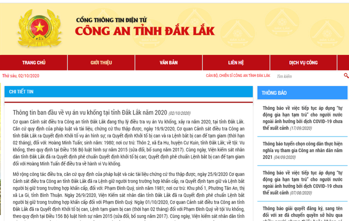 Công an tỉnh Đắk Lắk: Việc khởi tố tiến sĩ Phạm Đình Quý đúng quy định của pháp luật - Ảnh 1.