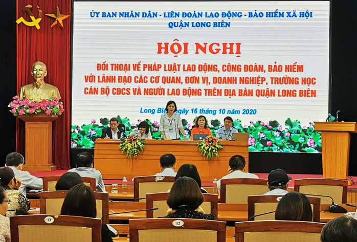 Hà Nội: Giải đáp thắc mắc CNVC-LĐ thông qua đối thoại - Ảnh 1.