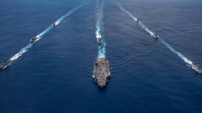 Mỹ - Ấn Độ muốn chia sẻ thông tin tình báo về biển Đông - Ảnh 1.