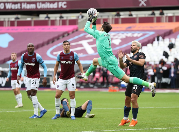 Man City thoát hiểm trước West Ham, tiếp tục văng Top 10 - Ảnh 1.