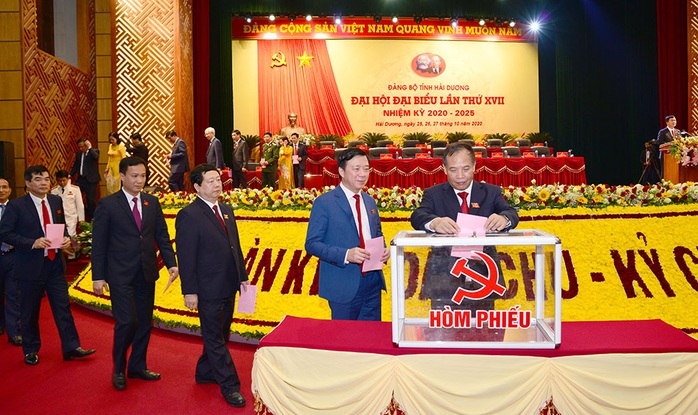 Ông Phạm Xuân Thăng được bầu giữ chức Bí thư Tỉnh ủy Hải Dương - Ảnh 1.