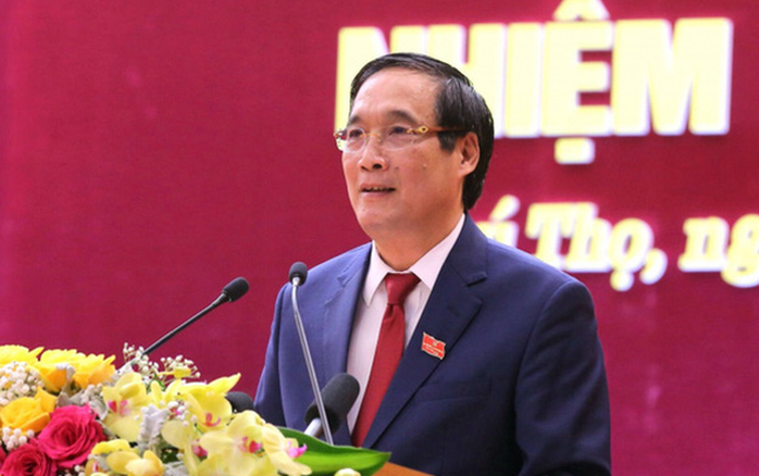 Bí thư tỉnh ủy Phú Thọ 59 tuổi tái đắc cử với số phiếu tuyệt đối - Ảnh 1.