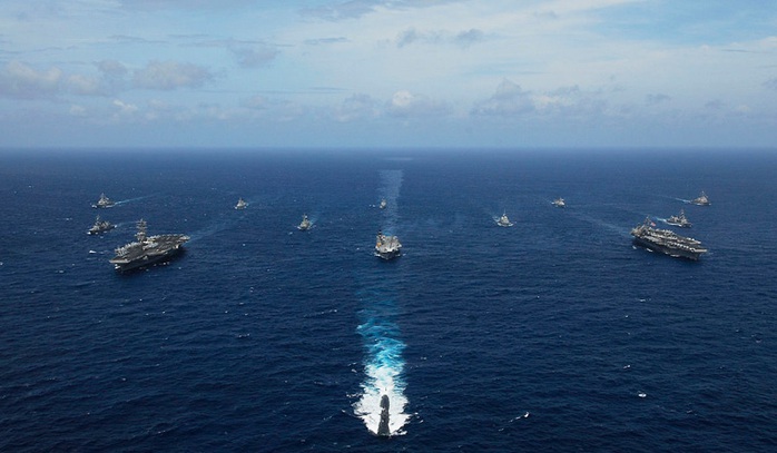 Mỹ - Ấn cùng thách thức Trung Quốc trên biển Đông - Ảnh 2.