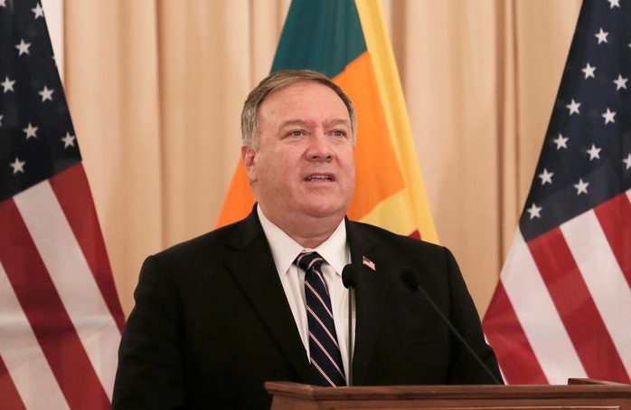 Ngoại trưởng Mỹ Michael Pompeo tới Hà Nội, bắt đầu thăm chính thức Việt Nam - Ảnh 1.