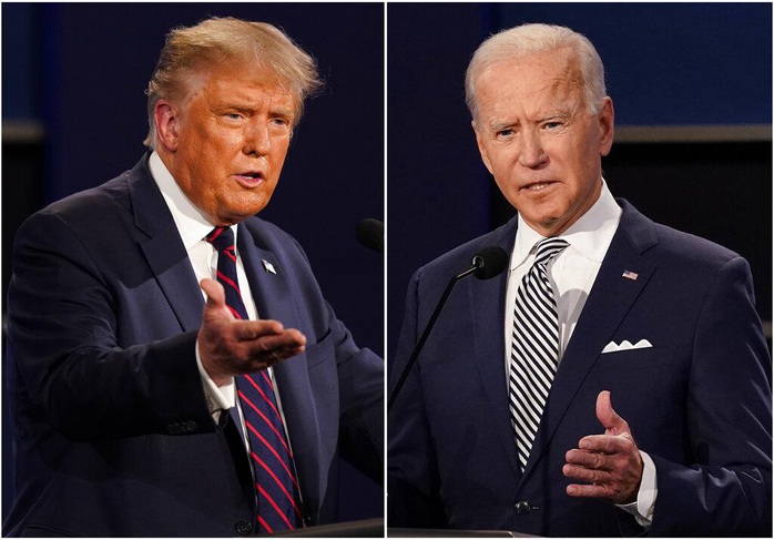 Hai ông Trump - Biden quyết chiến đến phút cuối - Ảnh 1.