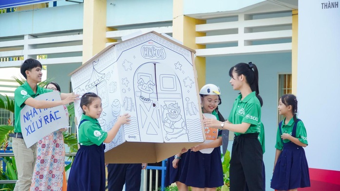 Dự án phân loại rác tại nguồn được hưởng ứng tại trường Tiểu học Long Sơn, tỉnh Bà Rịa-Vũng Tàu - Ảnh 2.