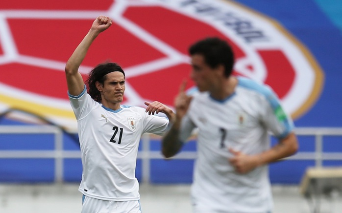 Cavani và Suarez ghi bàn, Uruguay thắng sốc Colombia vòng loại World Cup - Ảnh 2.