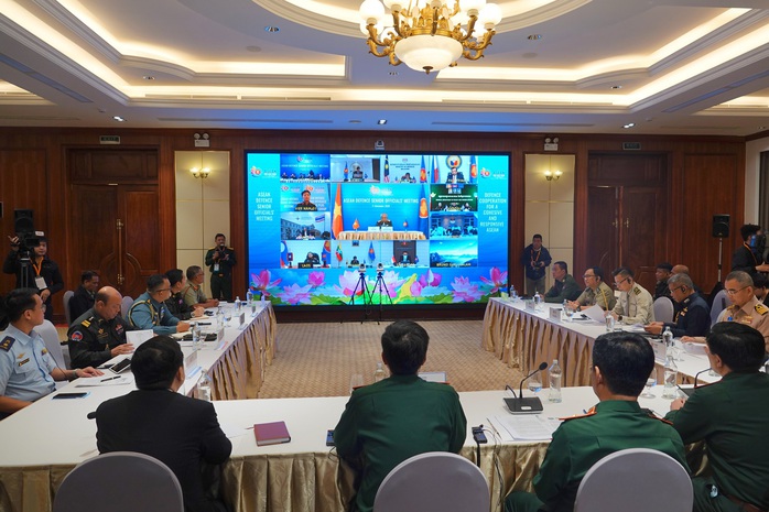 Thượng tướng Nguyễn Chí Vịnh chủ trì hội nghị Quan chức quốc phòng cấp cao ASEAN - Ảnh 2.