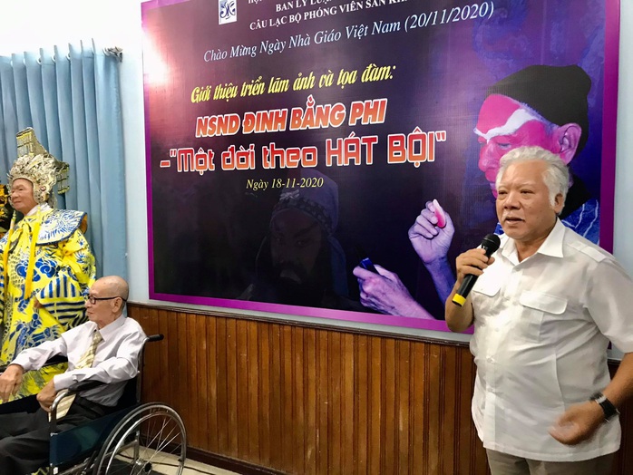 Nghệ sĩ tề tựu vinh danh NSND Đinh Bằng Phi - Ảnh 7.