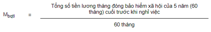 Cách tính tiền trợ cấp 1 lần khi về hưu tử năm 2021 - Ảnh 2.