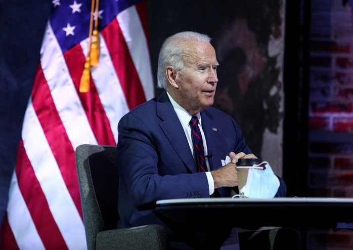 Ông Biden chuẩn bị cho lễ nhậm chức - Ảnh 1.