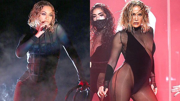 Màn trình diễn của Jennifer Lopez sao chép từ Beyonce? - Ảnh 1.